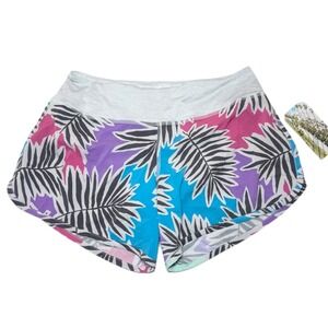Rabbit Running Shorts Womens Small Hopper 4" Lined Colorful Lightweight Stretch